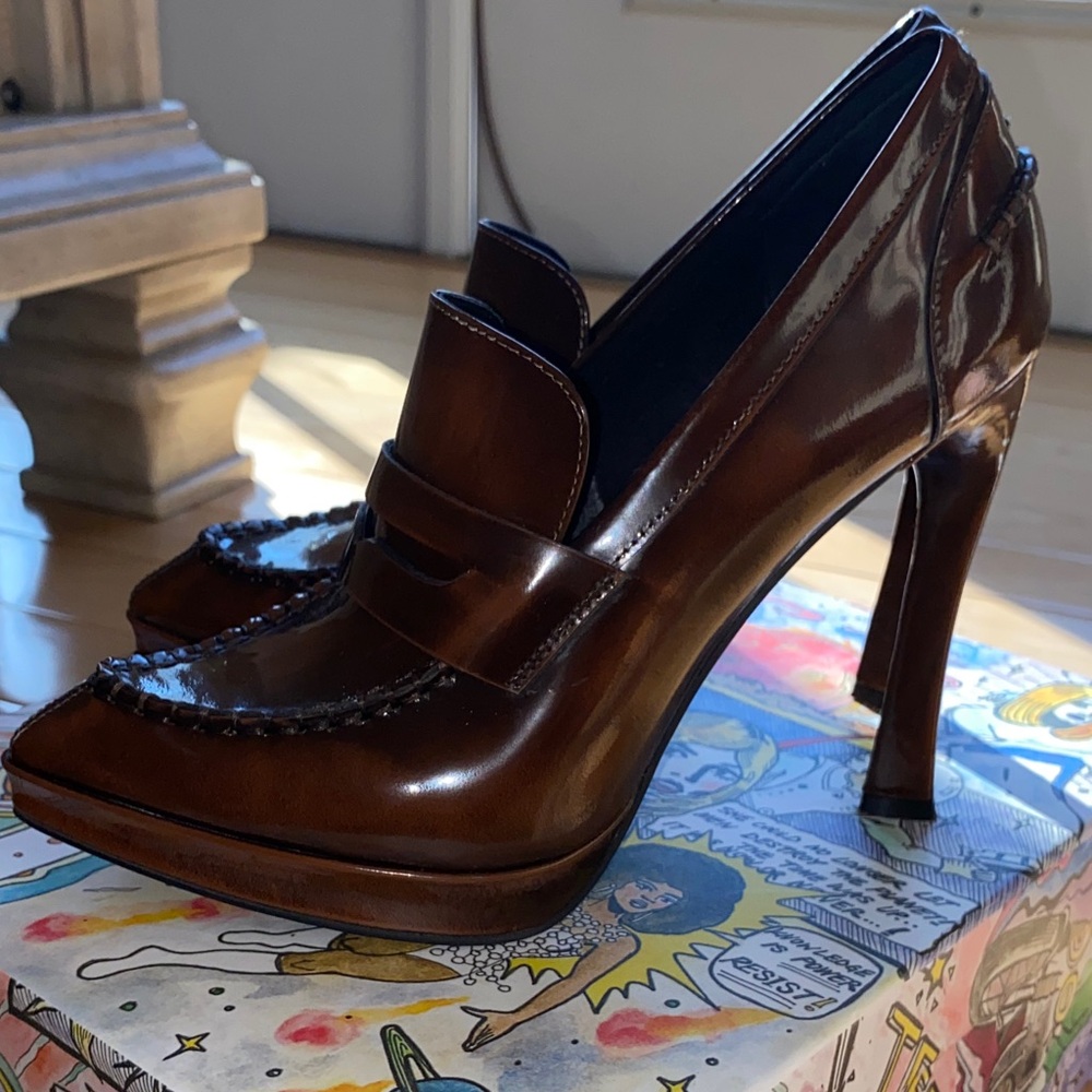 Jeffrey Campbell Brown Heels - Picture 3 of 7